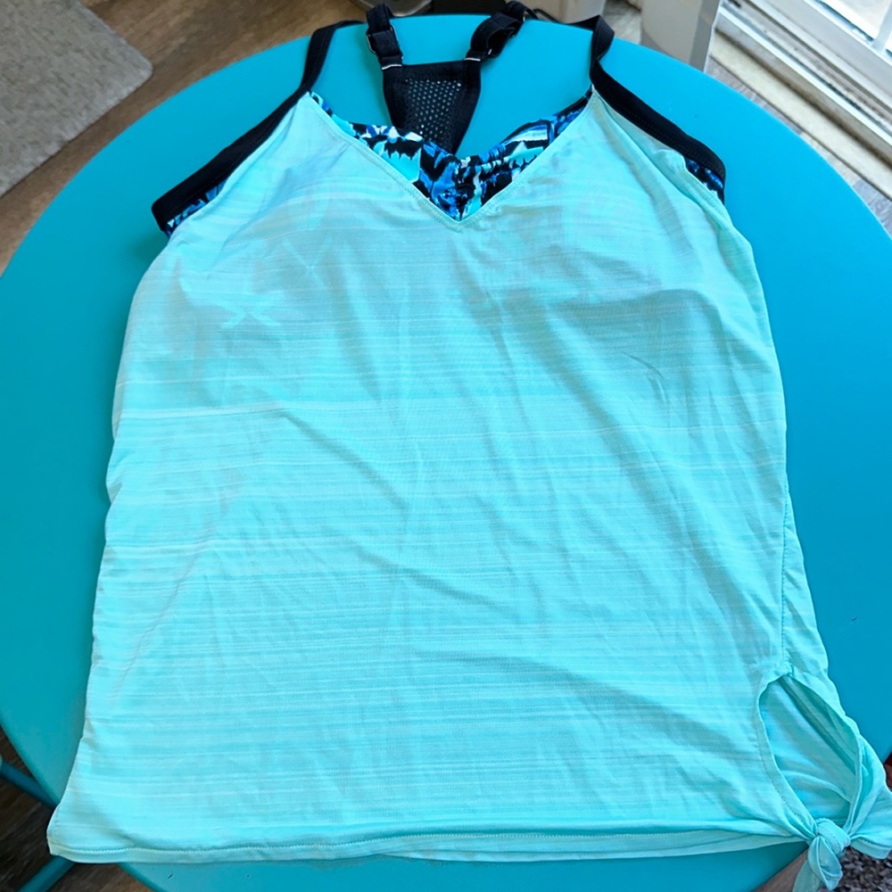 ZeroXposur Tankini sz 10 med